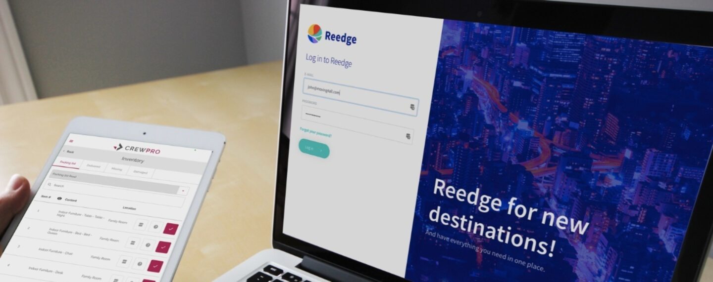 Reedge moving software integrates with crewpro